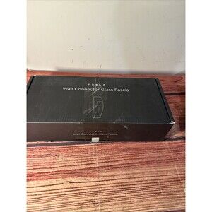 Tesla Wall Connector Glass Fascia White Charger Cover in Open Box